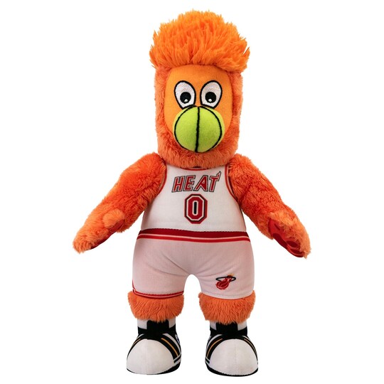 Bleacher Creatures Miami Heat Burnie Hardwood Classic 10" Mascot Plush Figure